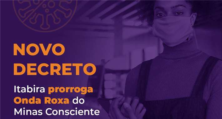 #CamaradeItabira #ItabiraOndaRoxa #MinasConsciente #Coronavirus #DecretoItabira